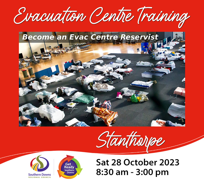 Evacuation Centre Training Stanthorpe Oct 23 Tile